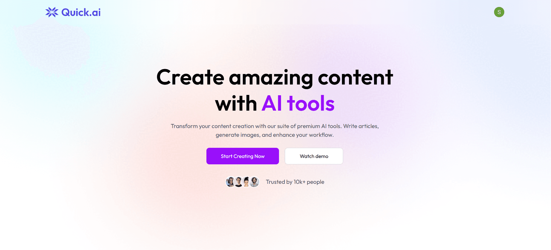 Quick-AI SaaS