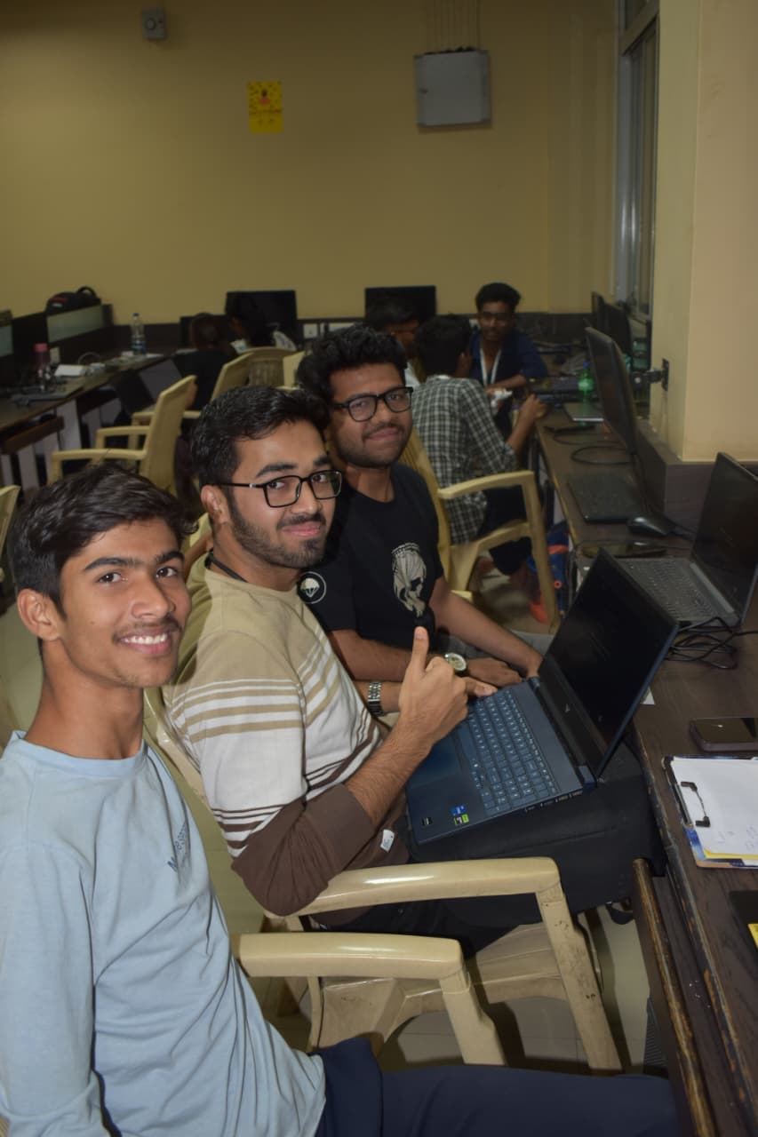 Tushar with team